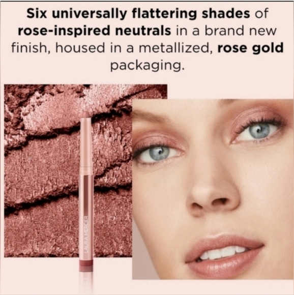 🌺Laura Mercier Kiss From A Rose Pearl Caviar Eyeshadow Stick Cream Eyesh - Picture 8 of 10